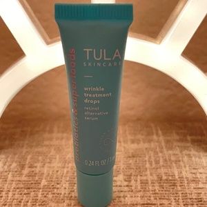 Travel Mini Tula wrinkle treatment drops retinol alternative serum .24 oz/ 7 mL